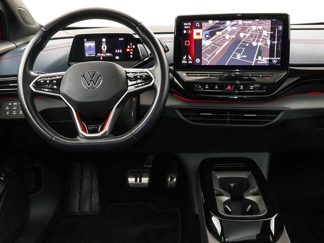 Volkswagen ID.4 GTX 299pk 4Motion 77 kWh · Panoramadak · 360 Camera · Dodehoeksensor ·Warmtepomp · Alarmklasse 3 · Stoel-& Stuurverwarming · 21'' Inch ·
