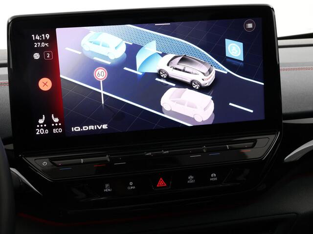 Volkswagen ID.4 GTX 299pk 4Motion 77 kWh · Panoramadak · 360 Camera · Dodehoeksensor ·Warmtepomp · Alarmklasse 3 · Stoel-& Stuurverwarming · 21'' Inch ·
