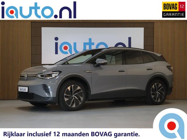 Volkswagen ID.4 Pro 77 kWh Pano/IQ.Light Matrix /360/HUD/DCC/Keyless/Stoelverw./Dodehoek/Wegkl. trekhaak/SOH 96,62%/19"