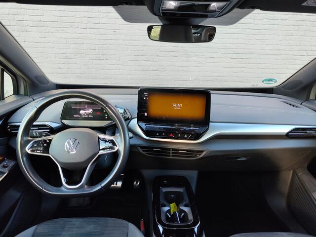 Volkswagen ID.5 Pro 77kWh SOH 98%!! Warmtepomp Afn-Trekhaak Adaptive-Cruise HUD Camera Navi 19"Lm Parkassist PDC-a+v Apple Android Carplay App-Connected-Services DAB Geluidsisolerend-Glas Rijstrooksensor+Correctie Airco-Achter Stoel+Stuur+Vooraam+ruitensproeiers+wisserbl