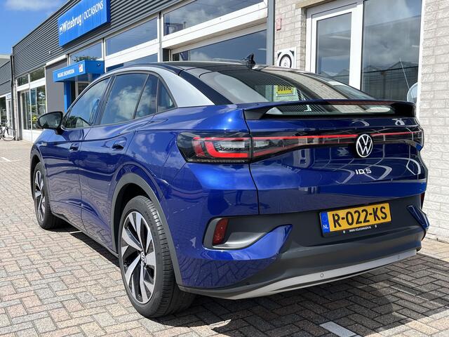 Volkswagen ID.5 Pro 77 kWh / 95% SOH/ CAMERA/ PARK. SENSOREN/ STOELVERWARM./ APP CONNECT/ KEYLESS/ ADAPT. CRUISE/ NAVI/ CLIMA/ DAB/ 20" LMV