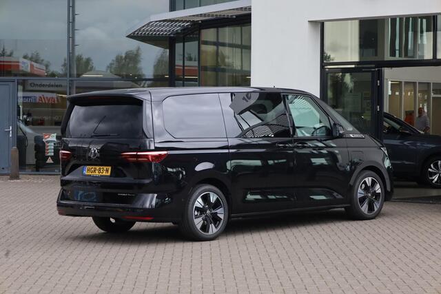 Volkswagen MULTIVAN 1.5 eHybrid L2 Bulli Edition 4Motion 245PK / 180kW DSG, 19" 'Halmstad' LMV, LED Matrix (IQ.Lights), keyless start & entry, elektromechanische stuurbekrachtiging, verwarmbaar stuurwiel, verwarmbare voor- en achterstoelen, verwarmbare en akoestische voorrui