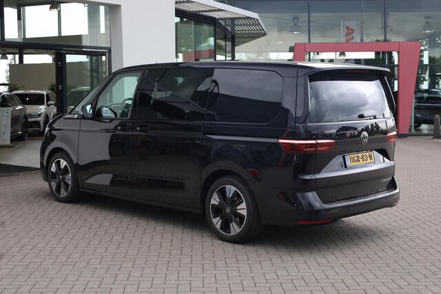 Volkswagen MULTIVAN 1.5 eHybrid L2 Bulli Edition 4Motion 245PK / 180kW DSG, 19" 'Halmstad' LMV, LED Matrix (IQ.Lights), keyless start & entry, elektromechanische stuurbekrachtiging, verwarmbaar stuurwiel, verwarmbare voor- en achterstoelen, verwarmbare en akoestische voorrui
