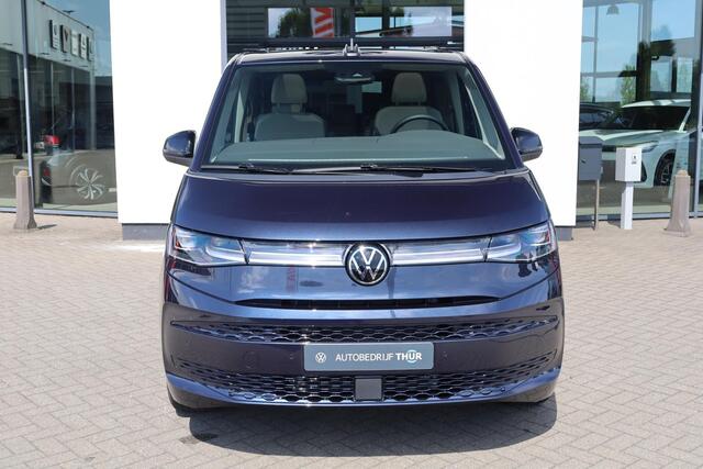 Volkswagen MULTIVAN 1.5 eHybrid L2 Bulli Edition 4Motion 245PK / 180kW LED Matrix IQ.Light, achteruitrijcamera, verwarmbare voorstoelen, airco separaat achter (3-zone Climatronic), elektr. uitklapbare trekhaak, automatisch inparkeren (Park Assist), verwarmbare voorruit, Trav