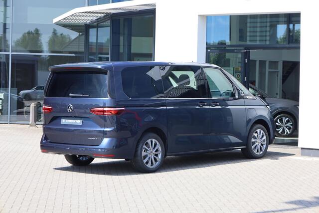 Volkswagen MULTIVAN 1.5 eHybrid L2 Bulli Edition 4Motion 245PK / 180kW LED Matrix IQ.Light, achteruitrijcamera, verwarmbare voorstoelen, airco separaat achter (3-zone Climatronic), elektr. uitklapbare trekhaak, automatisch inparkeren (Park Assist), verwarmbare voorruit, Trav