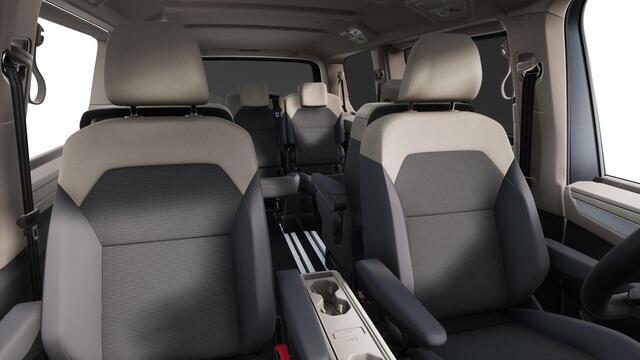 Volkswagen MULTIVAN Bedrijfswagens Economy Business L2 1.5 Ehybrid 180kW DSG 4 motion | Familie pakket | We connect We connect Plus | 17'' lichtmetalen velgen | wegklapbare trekhaak, met elektrische ontgrendeling |
