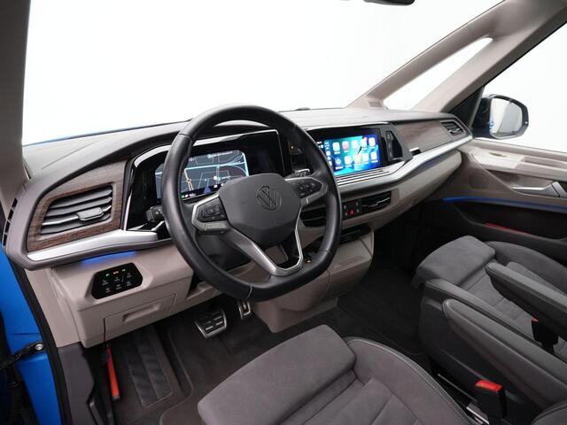 Volkswagen MULTIVAN 1.4 eHybrid 218 pk DSG L2H1 Style | Trekhaak | Elektr. schuifdeuren | Geheugen-/massagestoel | Leder/alcantara | Achteruitrijcamera