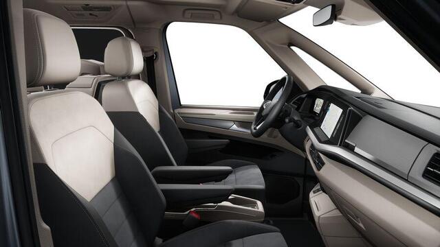 Volkswagen MULTIVAN Bulli Edition L2 1.5 eHybrid 180 kW (245pk) DSG | 4-Motion | Wegklapbare trekhaak | Panoramadak | Verwarmbare voorstoelen | Art-Velours |