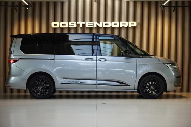 Volkswagen MULTIVAN 1.4/218pk eHybrid L2 Bulli Edition 7p. Blackstyle|2024|Standkachel|El.schuifdeuren|18"Blackstyle|LED|Cruise+ACC|PDC+Camera|Trekhaak|Blindspot|All-Seasons