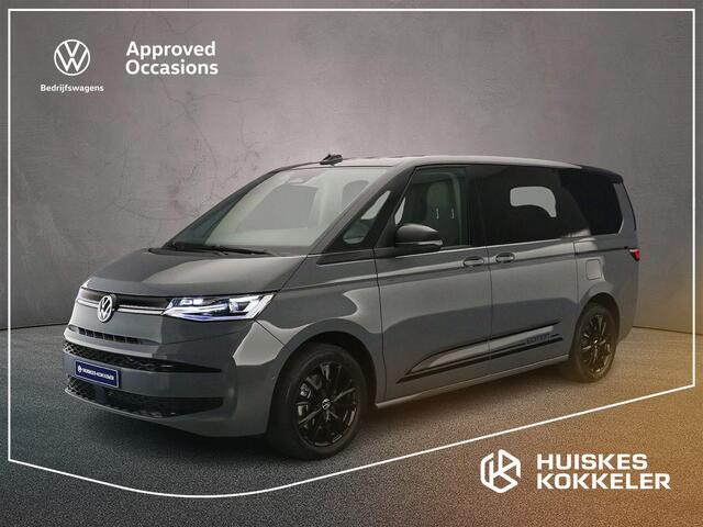 Volkswagen MULTIVAN 1.5 eHybrid 245pk PHEV DSG L2 Edition 4Motion | IQ Matrix LED Koplampen | Trekhaak | 7 Zits | Elektrische Schuifdeuren & achterklep | Verwarmd stuur & stoelen | Travel Assist | Unieke Edition-uitvoering met zwart dak en accenten