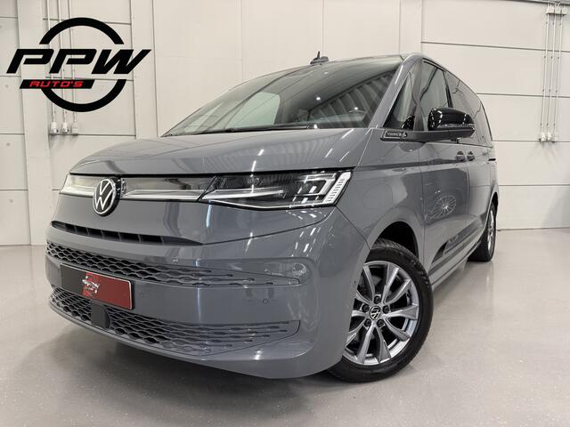 Volkswagen MULTIVAN 1.4 eHybrid EDITION 7p. PANO/LEER/MASSAGE+VENTILATIE/IQ-LIGHT/ELECTR.SCHUIFDEUREN/SFEER/CAMERA/18"/PURE-GREY/VOLLEDIG VW DEALER HISTORIE