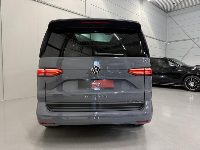 Volkswagen MULTIVAN 1.4 eHybrid EDITION 7p. PANO/LEER/MASSAGE+VENTILATIE/IQ-LIGHT/ELECTR.SCHUIFDEUREN/SFEER/CAMERA/18"/PURE-GREY/VOLLEDIG VW DEALER HISTORIE