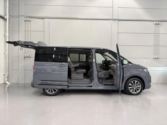 Volkswagen MULTIVAN 1.4 eHybrid EDITION 7p. PANO/LEER/MASSAGE+VENTILATIE/IQ-LIGHT/ELECTR.SCHUIFDEUREN/SFEER/CAMERA/18"/PURE-GREY/VOLLEDIG VW DEALER HISTORIE