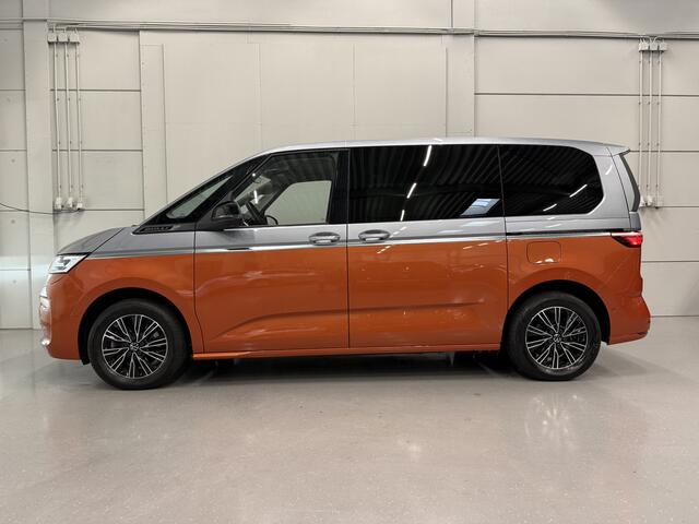 Volkswagen MULTIVAN 1.4 eHybrid BULLI 7p. HEAD-UP/IQ-LIGHT/LEER-ALCANTARA/SFEER/KEYLESS/ELECTR.SCHUIFDEUREN/CARPLAY/ACC/CAMERA/EL.A.KLEP/TWO-TONE/BULLI EDITION/NET OH BEURT GEHAD BIJ VW DEALER