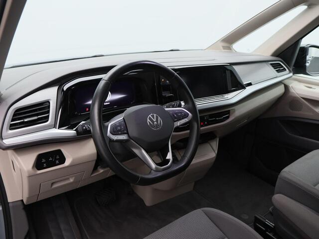 Volkswagen MULTIVAN 1.4 eHybrid L2H1 Style 7-Persoons | Panorama dak | Stoelverwarming | Adaptive Cruise | Trekhaak | Camera | CarPlay | Climatronic | 17 Inch | 21.560 Km !!