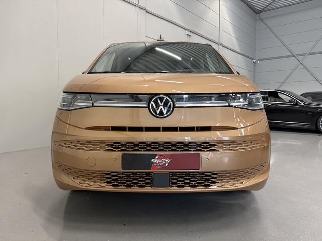 Volkswagen MULTIVAN 1.4 eHybrid Energetic 7p. PANO/LEER/MASSAGE+VENTILATIE/H&K/HEAD-UP/360CAMERA/ELECTR.SCHUIFDEUREN/ACC/SFEER/KEYLESS/IQ-LIGHT/18"/KLEUR COPPER-BRONZE/VW DEALER HISTORIE