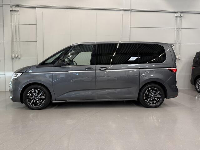 Volkswagen MULTIVAN 1.4 eHybrid Energetic 7p. PANO/LEER+MASSAGE/ADAPTIVE-ONDERSTEL/H&K/HEAD-UP/KEYLESS/EL.SCHUIFDEUREN/SFEER/ACC/CAMERA/PRIVACY/EL.A.KLEP/INDIUMGRAU METALLIC/VOLLEDIG VW DEALER HISTORIE