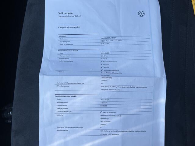 Volkswagen PASSAT Variant 1.4 TSI PHEV GTE 220PK / Adaptive Cruise / Stoel+Stuurverwarming / Camera / Applecarplay - Androidauto /