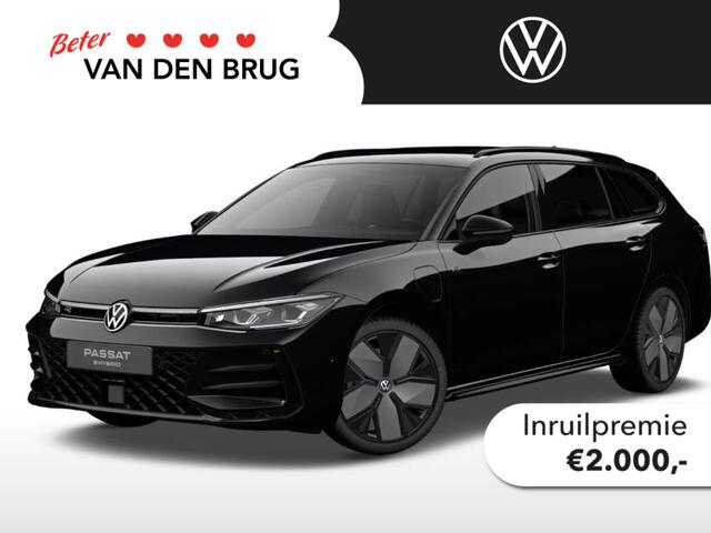 Volkswagen PASSAT Variant R-Line-Edition 1.5 eHybrid 150 kW / 204 pk | Black style | Trekhaak |
