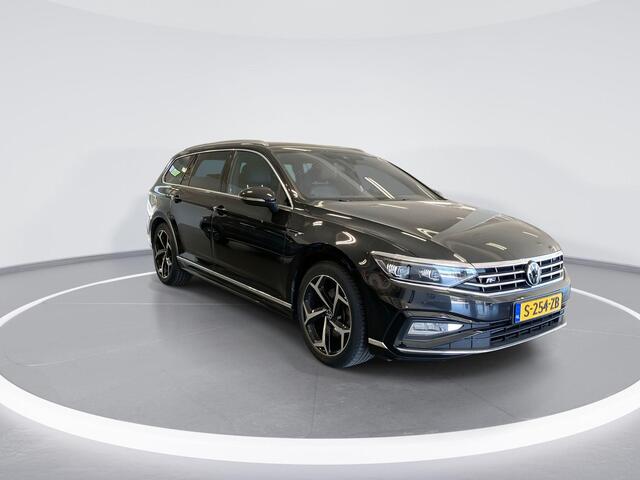 Volkswagen PASSAT Variant 1.5 TSI 150pk DSG R-Line Business + · Camera · Matrix LED · ACC · Stoelverwarming · Elek. Rugleuning Bestuurder · Apple/Android Car Play · 18"Velgen · Garantie t/m 25-05-2027 of 100.000km