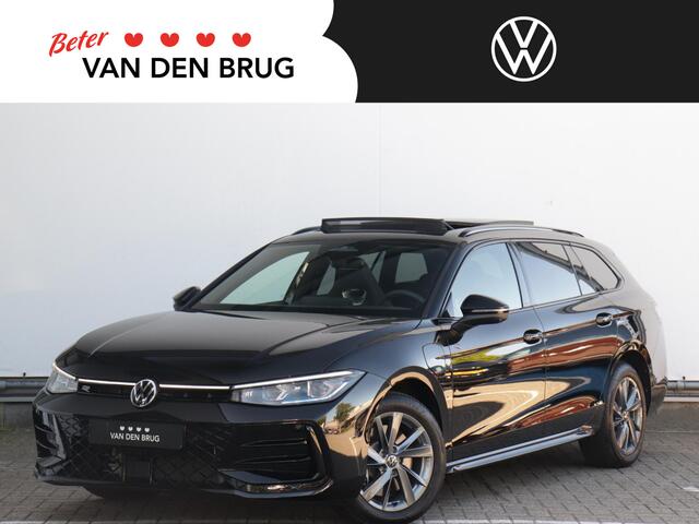 Volkswagen PASSAT Variant 1.5 eHybrid R-Line Edition | Trekhaak | Head-Up | Panoramadak | 360 Camera | Dodehoekdetectie | Matrix | Keyless |
