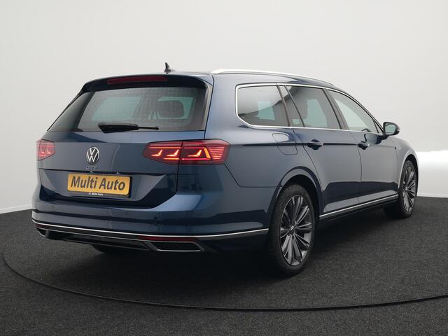 Volkswagen PASSAT Variant GTE Highline Plug In Hybrid 218pk PHEV | Trekhaak af Fabriek | Adaptive Cruise | Head Up | Lederen Sportstoelen Massage | Apple Carplay | 18"L.M | Navi Full Map |
