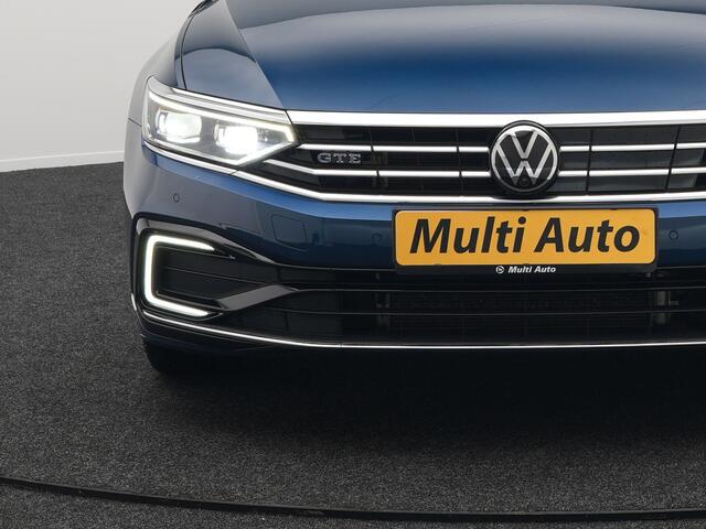 Volkswagen PASSAT Variant GTE Highline Plug In Hybrid 218pk PHEV | Trekhaak af Fabriek | Adaptive Cruise | Head Up | Lederen Sportstoelen Massage | Apple Carplay | 18"L.M | Navi Full Map |