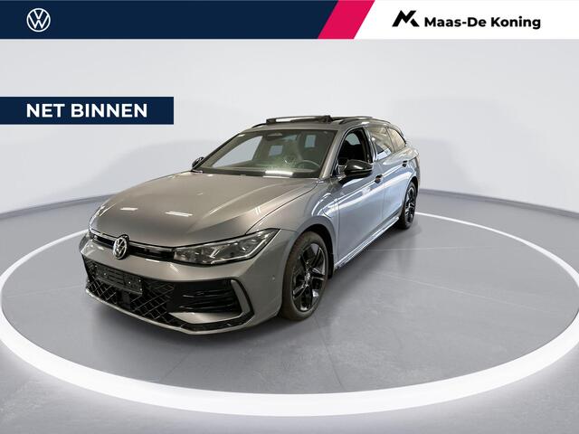 Volkswagen PASSAT Variant 1.5 272pk DSG eHybrid R-Line Edition · Panoramadak · 360 Camera · Elek. trekhaak · Massage · Harman Kardon Audio · Black Style · 18'' Inch · Garantie t/m September 2026