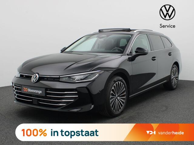 Volkswagen PASSAT Variant 1.5 eTSI Elegance Business 150PK DSG Pano-Schuifdak, Adaptieve Cruise Controle, Head-Up Display, Side Assist, Keyless, Elektr. Achterklep, Achteruitrijcamera, Stoel-Stuurverwarming, 18" LM Velgen
