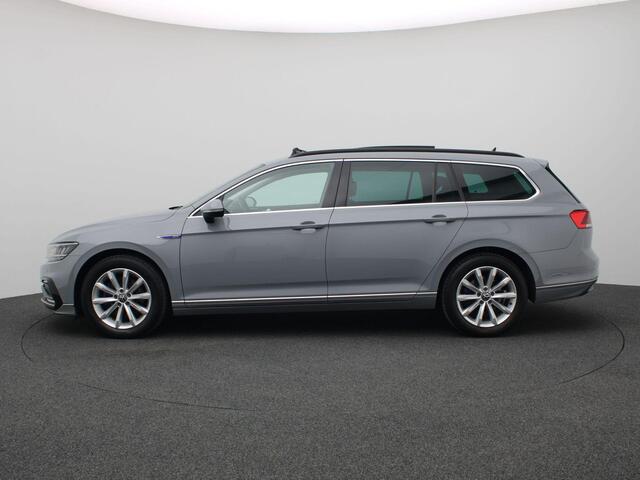 Volkswagen PASSAT Variant 1.4 TSI PHEV GTE Business 218PK DSG Full led, trekhaak, standkachel, adaptive cruise met travel assist, schuif-kanteldak, keyless, stoelverwarming voor, achteruitrijcamera, 17" lichtmetaal