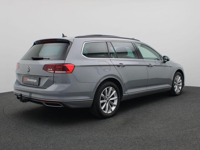 Volkswagen PASSAT Variant 1.4 TSI PHEV GTE Business 218PK DSG Full led, trekhaak, standkachel, adaptive cruise met travel assist, schuif-kanteldak, keyless, stoelverwarming voor, achteruitrijcamera, 17" lichtmetaal