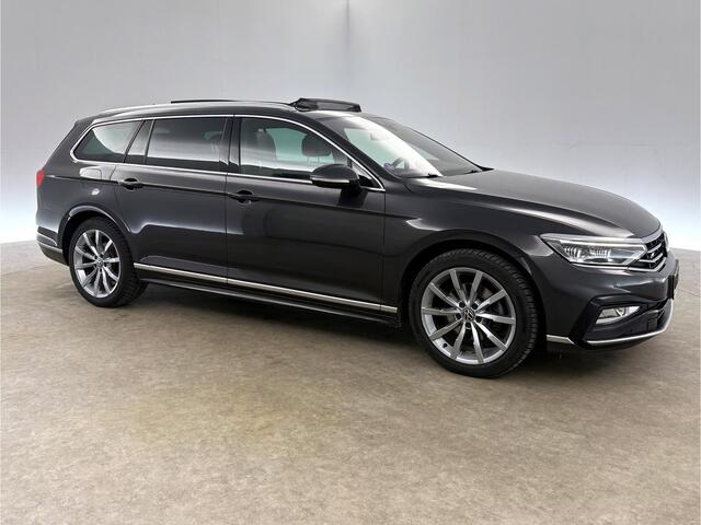 Volkswagen PASSAT 1.5 TSI 150PK R-Line DSG Pano LED Virtual Trekhaak ACC Camera Clima Carplay Leder Navi 18"LMV PDC