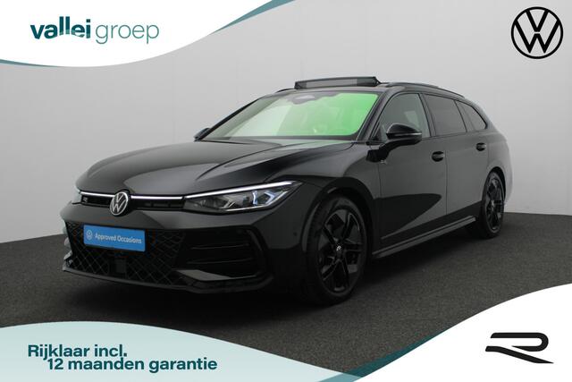 Volkswagen PASSAT Variant 1.5 eTSI 150 pk DSG R-Line Business | Black Style | Panoramadak | Trekhaak | IQ Light | Head-up display | Standkachel | Keyless | Rondomzicht camera | Navigatie | 18 inch | ACC