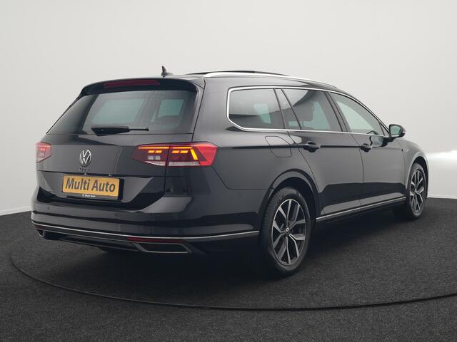 Volkswagen PASSAT Variant 1.4 TSI GTE Business Plug In Hybrid 218pk Dealer O.H PHEV | Trekhaak Af Fabriek | Panodak | Adaptive Cruise | Camera | Alcantara Sportstoelen Massage & Verwarmd | Apple Carplay | Navigatie | Keyless | Virtual | DAB |