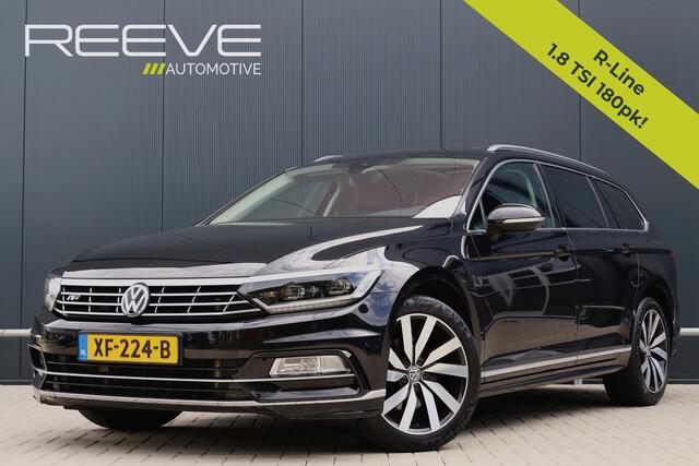 Volkswagen PASSAT Variant 1.8 TSI Highline Business R Automaat | 180pk | R-Line | Panoramadak | Active Info Display | Trekhaak | Stoelverwarming | LED | 18 Inch | Keyless