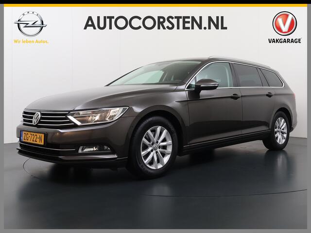 Volkswagen PASSAT Variant T150PK AUT-7 Adap.Cruise Navi Camera Pdc-a+v Apple Carplay Android Auto Ecc ERGO Active Stoel Connected Series Plus Lmv Regen-Lichtsensor Isofix Privacy Glas 1600kg Trekvermogen ¤ 45.000,- nieuw A-label Euro6 !
