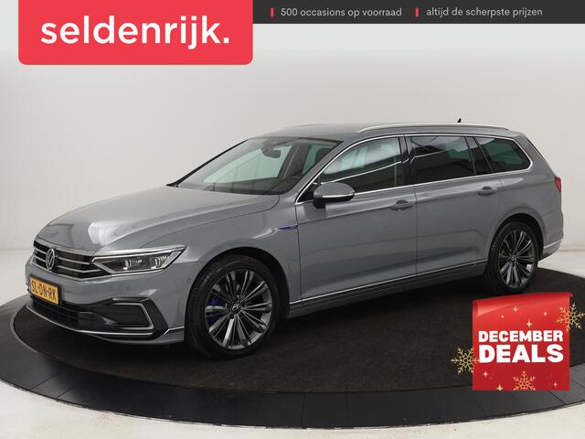 Volkswagen PASSAT 1.4 TSI PHEV GTE | Stoelverwarming | Massage | Leder/Alcantara | Camera | Carplay | Navigatie | Matrix LED | Adaptive cruise | Climate control | 18'' lichtmetalen velgen