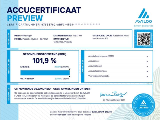 Volkswagen PASSAT Variant 1.5 eHybrid 272pk R-Line Edition Trekhaak, 360° Camera,
