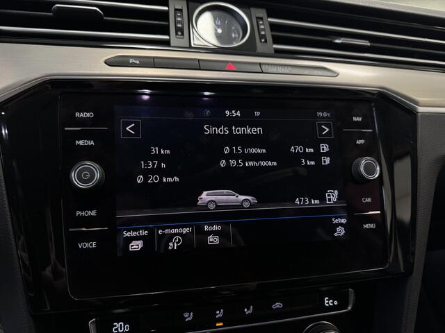 Volkswagen PASSAT Variant 1.4 TSI GTE Highline | Achteropkomend verkeer waarschuwing | Airco separaat achter | Autonomous Emergency Braking