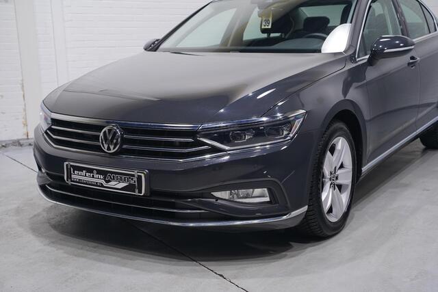 Volkswagen PASSAT 1.5 TSI Elegance 1e Eig. NAP DAB ACC Virtual cockpit Navi Clima Apple-carplay Sportstoelen Leder-alcantara Stoelverwarming PDC-v+a