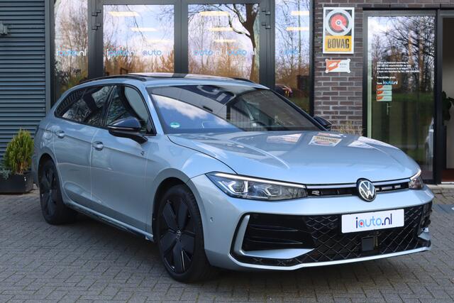 Volkswagen PASSAT Variant 1.5 eHybrid 272PK R-Line Edition Black Style Leder/Pano/IQ.Light/360/Head-up/HK/Navi Max/ACC/19"/Trekhaak wegkl.