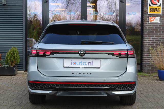 Volkswagen PASSAT Variant 1.5 eHybrid 272PK R-Line Edition Black Style Leder/Pano/IQ.Light/360/Headup/HK/Navi Max/ACC/19"/Trekhaak wegkl.