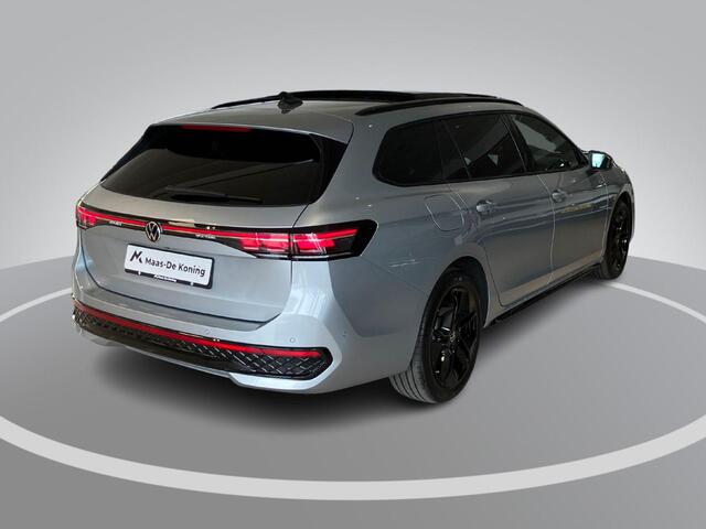 Volkswagen PASSAT Variant 1.5eHybrid 200kW/272PK R-Line Black Style DSG · Panoramadak · Trekhaak · Leder · Harman Kardon · Garantie t/m 23-04-2030 of 100000km.