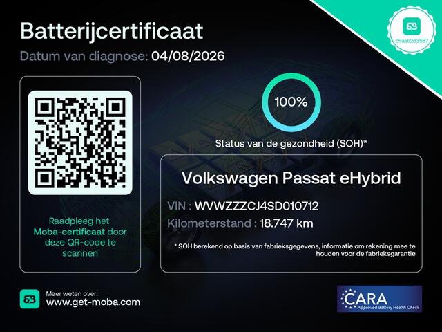 Volkswagen PASSAT Variant 1.5 eHybrid 204pk Business | SOH 100% |