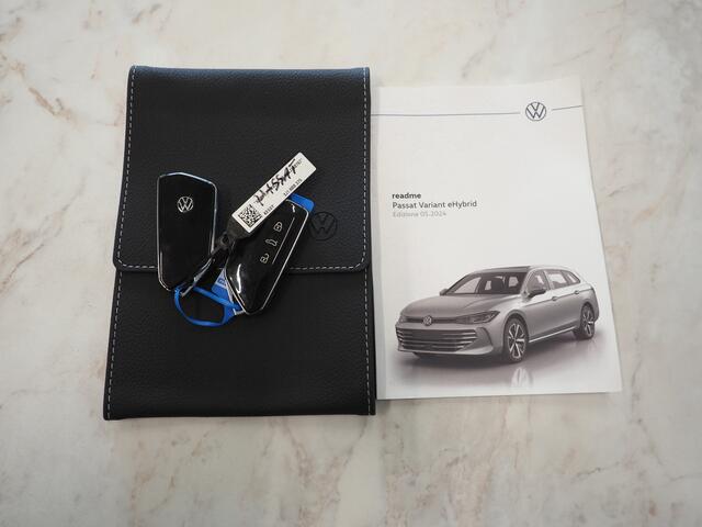 Volkswagen PASSAT Variant 1.5 eHybrid 204PK | Leder/Alcantara | Massage | Sfeerlicht | Camera | Keyless | Adaptive Cruise | Carplay