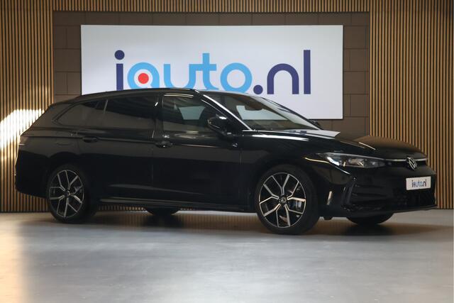 Volkswagen PASSAT Variant 1.5 eHybrid 272PK R-Line Black Style Leder/Pano/IQ.Light/360/Headup/HK/Navi Max/ACC/19"/Trekhaak wegkl.