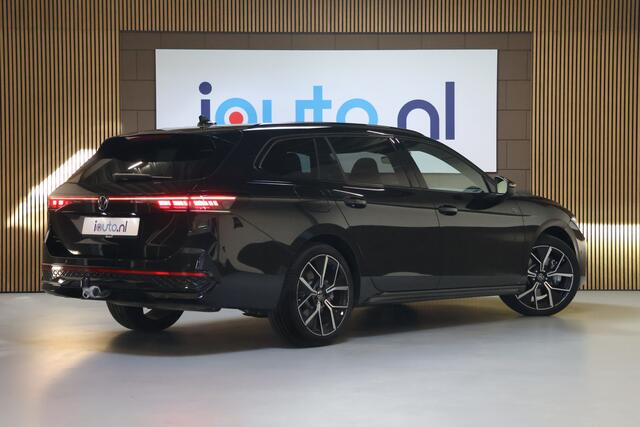 Volkswagen PASSAT Variant 1.5 eHybrid 272PK R-Line Black Style Leder/Pano/IQ.Light/360/Headup/HK/Navi Max/ACC/19"/Trekhaak wegkl.