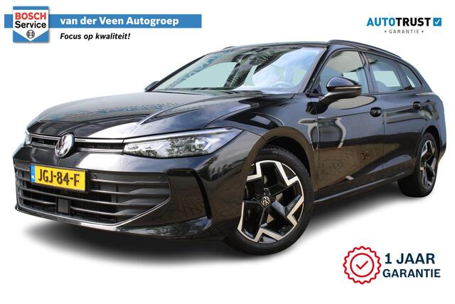 Volkswagen PASSAT Variant 1.5 eTSI 150 pk | Incl. 12 maanden Garantie | Stoel/stuur verwarming | Achteruitrijcamera | Adaptive cruise controle | Dodehoekdetectie | Parkeersensoren V+A | Navigatie | Apple CarPlay/Android Auto | Draadloze telefoonlader | Climate controle | Lane assist | Keyless start | LED Koplampen | 18 Inch LMV | Schakelmogelijkheid aan stuurwiel |