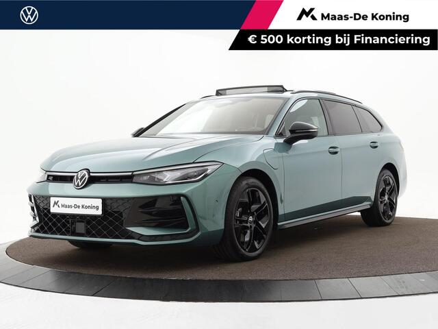 Volkswagen PASSAT Variant 1.5 eTSI 272pk DSG R-Line Edition · Panoramadak · Camera · Inklap. Trekhaak · Harman Kardon Sound · Head-Up Display · Massagefunctie · Garantie t/m 13-03-2030 of 100.000km