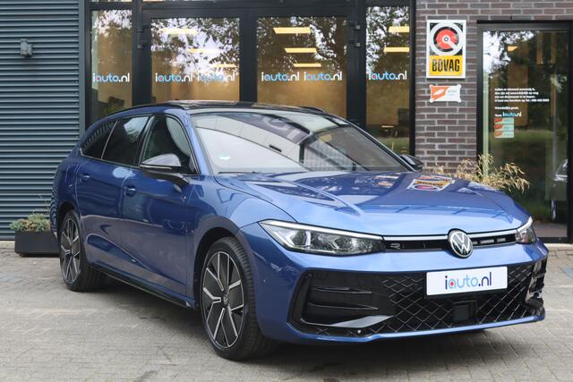 Volkswagen PASSAT Variant 1.5 eHybrid 272PK R-Line Black Style+ Leder/Pano/IQ.Light/360/Headup/HK/Navi Max/ACC/19"/Trekhaak wegkl.